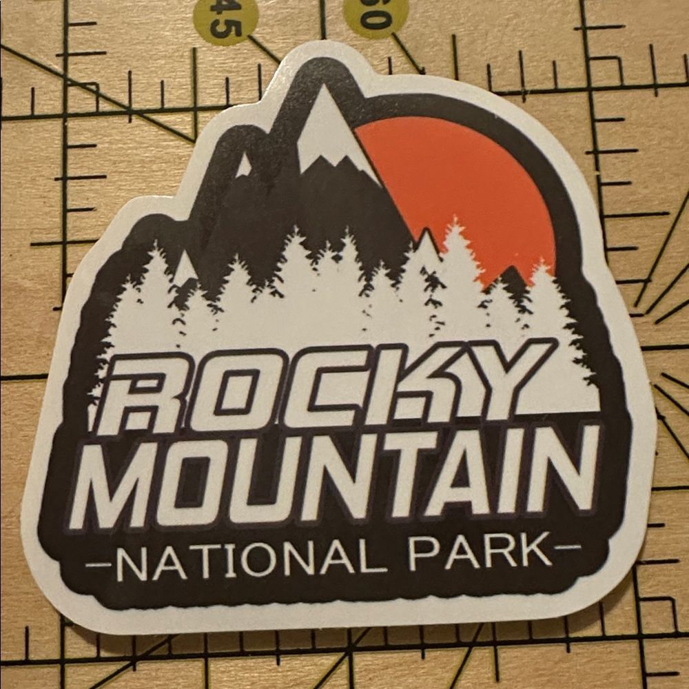 💜13/$13 +Bundle Sticker Sale | Travel Rocky Mountain National Park Sticker